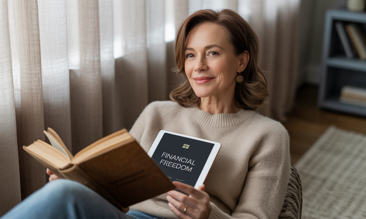 Mockup do eBook em tablet e celular; elementos femininos e consultório moderno.