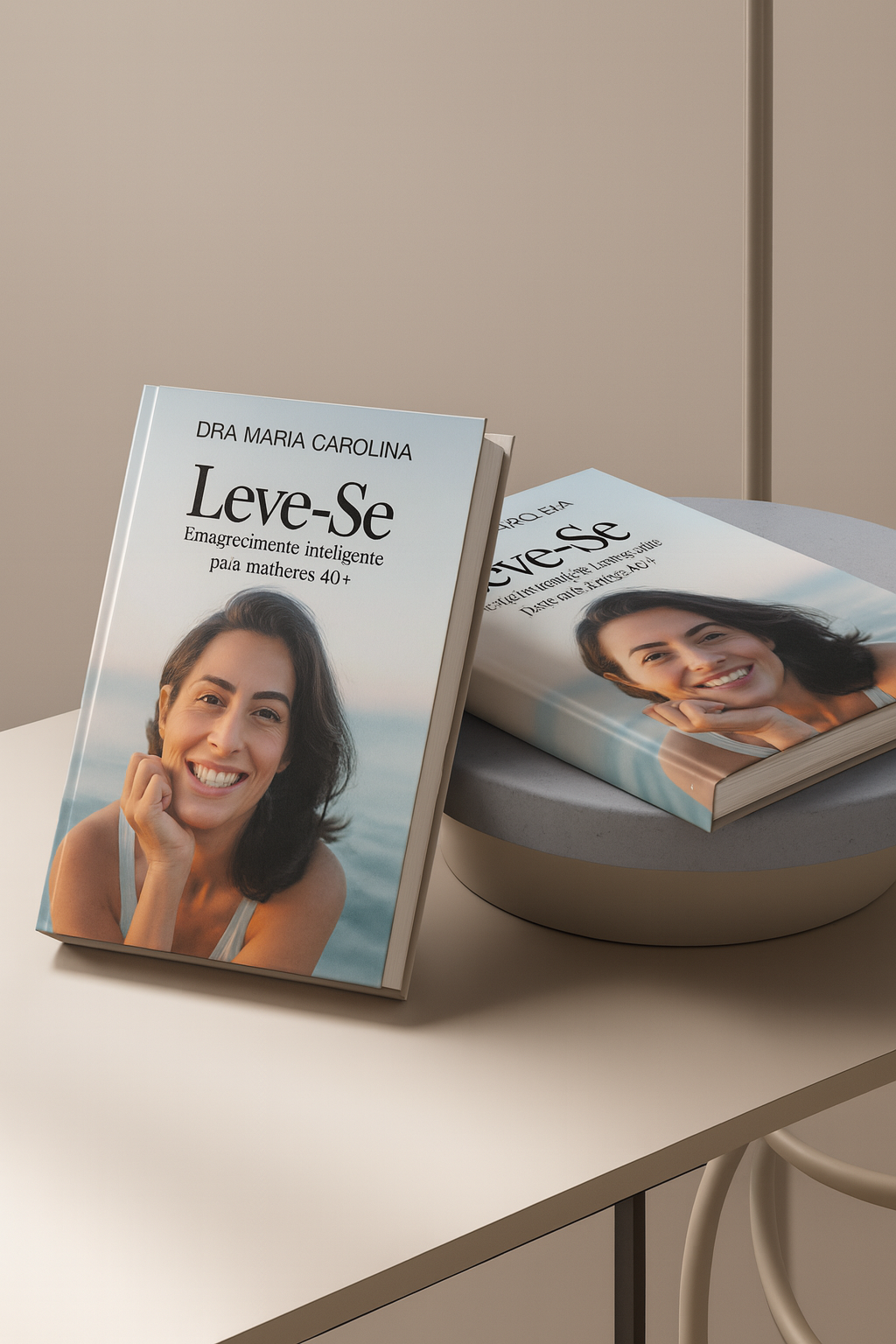 Capa do eBook Leve-se: emagrecimento inteligente para mulheres 40+